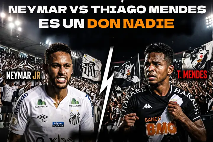 Neymar estalló contra Thiago Mendes tras polémico desplante en el Brasileirão 2026 22 Neymar arremetió contra Thiago Mendes tras el 3-0 de Santos a Vasco por el Brasileirão 2026 y recordó la fractura de tobillo sufrida en 2020.