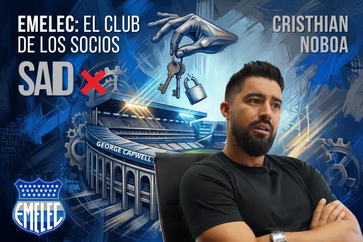 El contundente aviso de Cristhian Noboa sobre la transformación que amenaza a Emelec 22 Cristhian Noboa rechaza que Emelec se convierta en SAD, revela un robo silenciado en el Capwell y analiza la crisis del club.