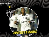 Alan Minda ingresó al campo para definir la clasificación sobre el final 5 Alan Minda le da el triunfo a Atlético Mineiro en el último segundo y clasifica a cuartos de final de la Copa do Brasil.