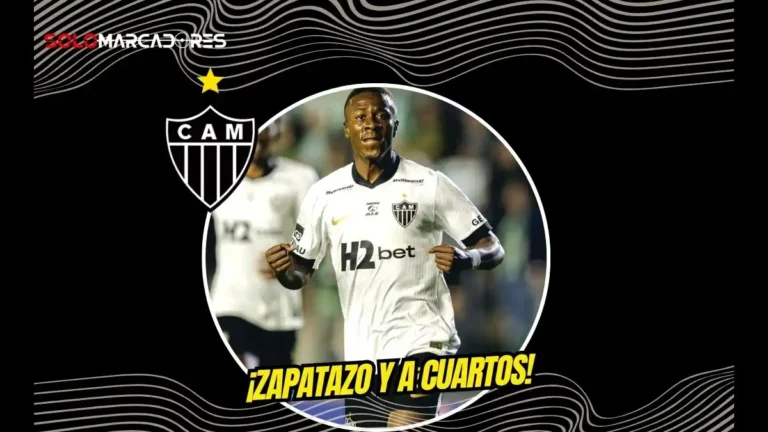 Alan Minda le da el triunfo a Atlético Mineiro en el último segundo y clasifica a cuartos de final de la Copa do Brasil.