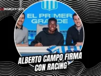 Alberto Campo firma su primer contrato profesional con Racing Club hasta 2030 5 Alberto Campo firmó su primer contrato profesional con Racing Club hasta 2030 tras debutar en el Torneo Clausura de Argentina.