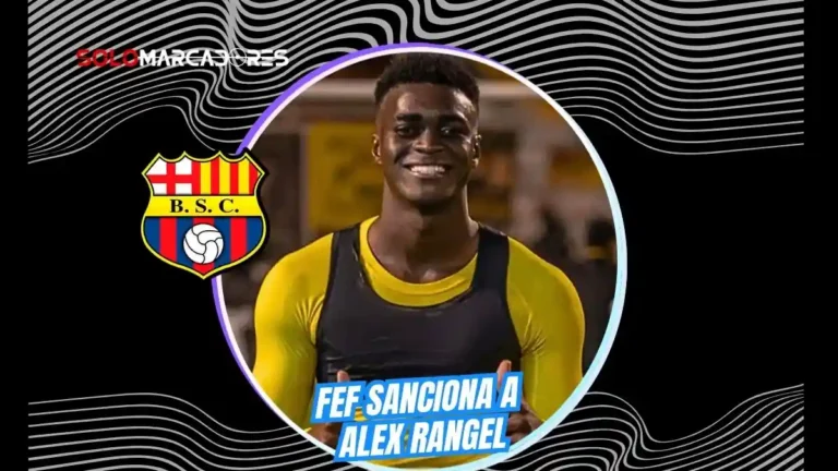La FEF sancionó a Alex Rangel con el pago de $37.800 a Técnico Universitario. Tiene 30 días de plazo o afrontará 6 meses de suspensión.