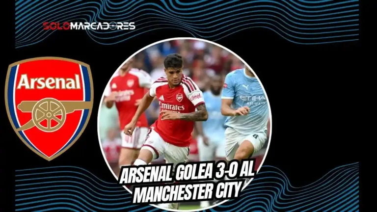 Arsenal venció 3-0 a Manchester City y ganó la Community Shield. Goles de Calafiori, Havertz y Odegaard. Piero Hincapié sumó minutos en Cardiff.