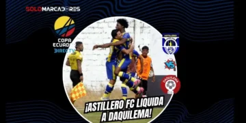 Astillero FC venció 2-0 a Daquilema FC en Fertisa y clasificó a los cuartos de final de la Copa Ecuador. Su rival será Universidad Católica.
