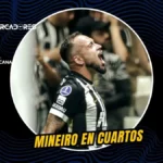 ¡Agonía y boleto en Belo Horizonte! Atlético Mineiro sella su pase a cuartos de la Copa Sudamericana 3 Atlético Mineiro avanzó a cuartos de la Copa Sudamericana tras igualar 2-2 con Bragantino (3-2 global) con gol de Cuello al 90+3.
