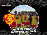 La cantera de Aucas brilla en Alemania y conquista el podio del Red & Gold Trophy 5 Aucas Sub-19 venció 1-0 a Racing de Montevideo y finalizó en el tercer lugar del Red & Gold Trophy en Múnich, tras caer en penales con Bayern Múnich.