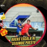 Aucas da un golpe de autoridad de visita y complica el destino de Delfín SC 4 Aucas derrotó 1-0 a Delfín SC con gol de Piero Guzmán en la fecha 26 de la Liga Ecuabet. Los orientales son segundos y Delfín se hunde en el descenso.