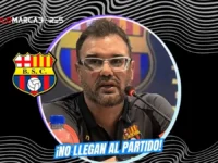 ¿Llegan Bryan Carabalí y Héctor Villalba? Pablo Trobbiani revela el estado del plantel de Barcelona SC ante Manta 5 Pablo Trobbiani detalla las posibles bajas en Barcelona SC: Bryan Carabalí y Héctor Villalba sufrieron contracturas antes de viajar a Manta.
