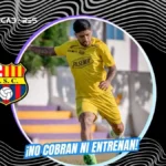 Barcelona SC suspende entrenamientos por falta de pago a horas del duelo por Copa Ecuador 4 Barcelona SC no entrenó previo al juego ante Liga de Portoviejo por Copa Ecuador debido a deudas salariales con el plantel profesional.