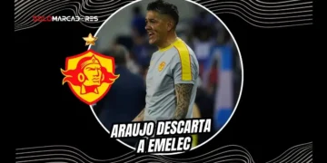 Beto Araujo descartó contactos con Emelec tras la eliminación de Aucas en Copa Ecuador: "No me mueve nada, en este grupo vamos de largo".