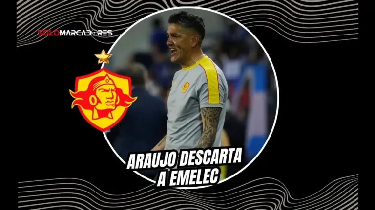 Beto Araujo descartó contactos con Emelec tras la eliminación de Aucas en Copa Ecuador: "No me mueve nada, en este grupo vamos de largo".