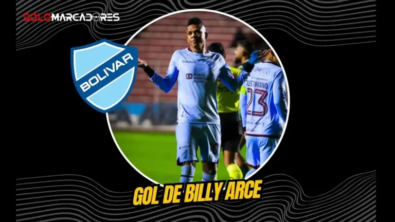 Billy Arce marcó en la victoria 4-1 de Bolívar sobre San Antonio Bulo Bulo por la fecha 15 de la Liga Boliviana en La Paz.