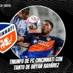 Bryan Ramírez liquida a San Jose Earthquakes con un potente remate en la MLS 4 Bryan Ramírez anotó su primer gol con FC Cincinnati en el triunfo 4-2 ante San Jose Earthquakes. Revisa los detalles del extremo en la MLS.