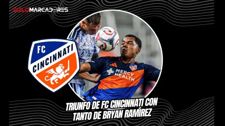 Bryan Ramírez anotó su primer gol con FC Cincinnati en el triunfo 4-2 ante San Jose Earthquakes. Revisa los detalles del extremo en la MLS.