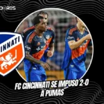 Bryan Ramírez celebra en la Leagues Cup y deja sin opciones al Pumas de Pedro Vite 3 FC Cincinnati venció 2-0 a Pumas en la Leagues Cup. Bryan Ramírez sumó minutos en la victoria y el equipo de Pedro Vite quedó eliminado.