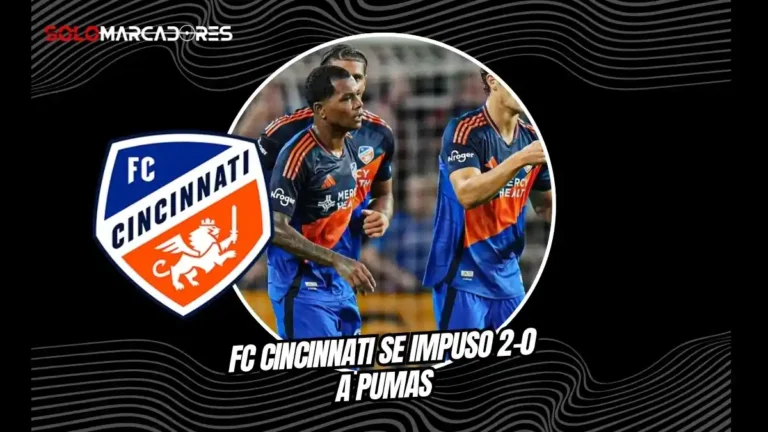 FC Cincinnati venció 2-0 a Pumas en la Leagues Cup. Bryan Ramírez sumó minutos en la victoria y el equipo de Pedro Vite quedó eliminado.