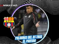 La noche de tensión de César Farías: del cruce con la cámara a la autocrítica por la racha de Barcelona 5 César Farías encaró a un camarógrafo y analizó el flojo rendimiento de Barcelona ante Leones. Revisa sus declaraciones tras el empate.