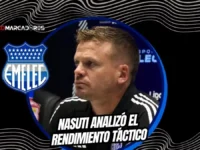 Christian Nasuti destaca el trabajo de Emelec tras volver a la victoria 5 Christian Nasuti analizó la victoria 2-1 de Emelec sobre Técnico Universitario por Liga Ecuabet y valoró la urgencia de sumar tres puntos.