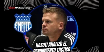 Christian Nasuti destaca el trabajo de Emelec tras volver a la victoria 6 Christian Nasuti analizó la victoria 2-1 de Emelec sobre Técnico Universitario por Liga Ecuabet y valoró la urgencia de sumar tres puntos.