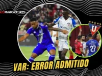 La CNA admitió error del VAR en la expulsión de Janner Corozo que afectó a Liga de Quito 5 La CNA confirmó un error del VAR en la expulsión de Janner Corozo. Liga de Quito apela la sanción de dos fechas impuesta al jugador.