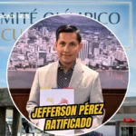 Jefferson Pérez asume oficialmente el control del Comité Olímpico Ecuatoriano 3 El COI y Panam Sports oficializan a Jefferson Pérez como presidente del Comité Olímpico Ecuatoriano tras finalizar la intervención del organismo.