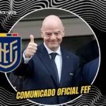 El firme pronunciamiento de la FEF tras el intempestivo freno de la FIFA a su proyecto comercial 3 Comunicado FEF sobre el proyecto comercial de FIFA, respaldando la transparencia e institucionalidad tras su retiro.