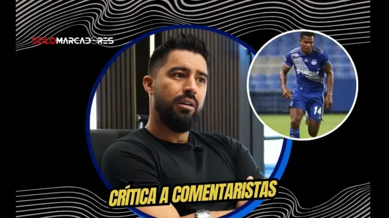 Cristhian Noboa criticó a exfutbolistas que trabajan en medios por atacar a jugadores que reclaman su sueldo y defender a dirigencias.