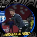 Cristian Nasuti fija el objetivo de Emelec: «Quedan cuatro finales» tras caer ante Liga de Quito 3 Cristian Nasuti analizó la derrota 2-0 de Emelec ante Liga de Quito y ratificó la meta de pelear la clasificación internacional en las últimas 4 fechas.