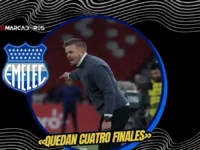 Cristian Nasuti fija el objetivo de Emelec: «Quedan cuatro finales» tras caer ante Liga de Quito 5 Cristian Nasuti analizó la derrota 2-0 de Emelec ante Liga de Quito y ratificó la meta de pelear la clasificación internacional en las últimas 4 fechas.