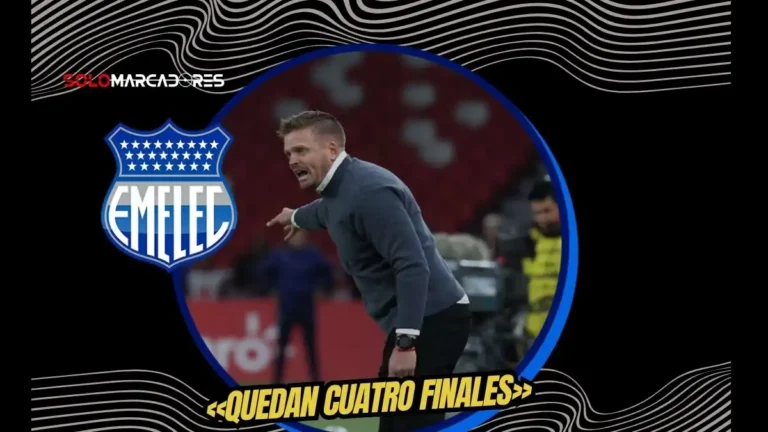 Cristian Nasuti analizó la derrota 2-0 de Emelec ante Liga de Quito y ratificó la meta de pelear la clasificación internacional en las últimas 4 fechas.