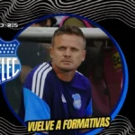 Cristian Nasuti no seguirá como DT de Emelec y vuelve a formativas 4 Cristian Nasuti deja el primer equipo de Emelec tras la decisión dirigencial y volverá a las formativas junto a Javier Klimowicz.