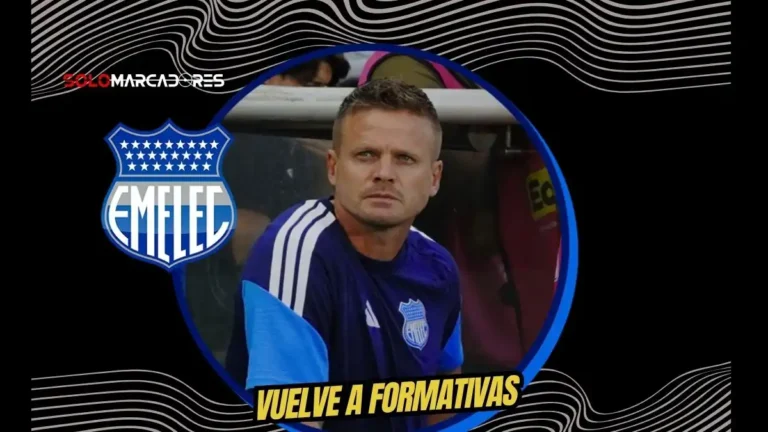 Cristian Nasuti deja el primer equipo de Emelec tras la decisión dirigencial y volverá a las formativas junto a Javier Klimowicz.
