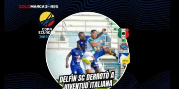 Delfín SC venció 1-0 a Juventud Italiana con gol de Anthony Bedoya y jugará los cuartos de final de la Copa Ecuador ante Liga de Portoviejo.