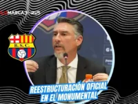 El giro corporativo de Barcelona SC: un ejecutivo ecuatoriano llega desde el exterior para liderar la reestructuración 6 Barcelona SC sumará un director general ecuatoriano para liderar una reestructuración institucional y financiera bajo el mandato de Miguel Montalvo.