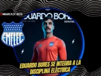 El Bombillo suma un arquero: Eduardo Bores llega desde Independiente del Valle 10 Emelec confirmó el fichaje de Eduardo Bores a préstamo desde IDV. El golero llega a reforzar el arco tras la lesión de Pedro Ortiz.