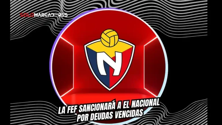 El Nacional sufrirá la resta de seis puntos tras no pagar sus deudas en la FEF. El club quedará con puntaje negativo en la Serie B.
