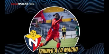 El Nacional derrotó 1-0 a 9 de Octubre con gol de Teddye Lara. Queda a un punto de salir del fondo y a 12 de la salvación.