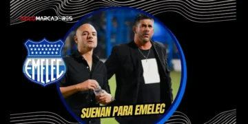 Emelec inició contactos con la dupla Favio Orsi y Sergio Gómez, campeones con Platense en 2025, para evaluar su llegada al banquillo del Bombillo.