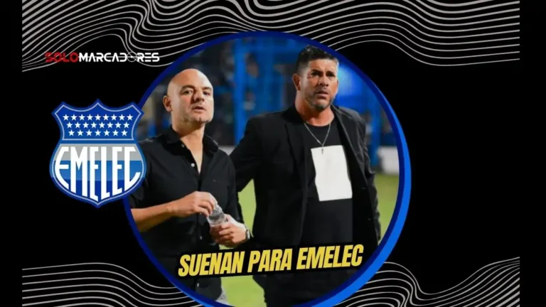 Emelec inició contactos con la dupla Favio Orsi y Sergio Gómez, campeones con Platense en 2025, para evaluar su llegada al banquillo del Bombillo.