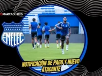 Emelec bajo ultimátum financiero y suma a un joven delantero hispano-ecuatoriano 5 Emelec afronta una intimación de pago hasta el 12 de septiembre y suma a sus filas al delantero hispano-ecuatoriano Santiago Olalla.