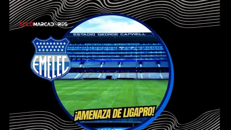Emelec recibe multa de 500 dólares por fallas en el césped. Una tercera falta suspenderá su estadio según el reglamento de LigaPro.