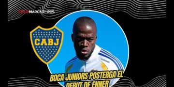 Enner Valencia en Boca Juniors no fue convocado para el partido de Copa Sudamericana ante Deportivo Recoleta. Revisa cuándo se daría su debut oficial.