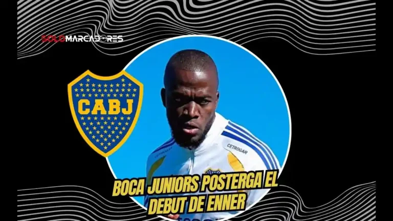 Enner Valencia en Boca Juniors no fue convocado para el partido de Copa Sudamericana ante Deportivo Recoleta. Revisa cuándo se daría su debut oficial.