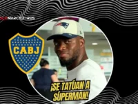 ¡Locura xeneize en Buenos Aires! Enner Valencia desata la pasión de los hinchas de Boca que se tatuarán su firma 5 Enner Valencia pasó los exámenes en Boca Juniors y desató la locura de los hinchas xeneizes, que le pidieron firmas para tatuarse la piel.
