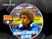 La dura confesión de Erick Mendoza tras el error reglamentario que dejó fuera a Barcelona SC de Copa Ecuador 5 Erick Mendoza se pronunció tras la eliminación de Barcelona SC en Copa Ecuador por alineación indebida. El club desvinculó a los responsables.