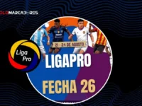 Fecha 26 de la LigaPro 2026: Partidos, horarios y donde verlos 5 Horarios y programación de la Fecha 26 de la LigaPro 2026. Independiente defiende el liderato mientras se define la clasificación a copas.