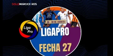 Fecha 27 de la LigaPro 2026: Partidos, horarios y donde verlos 2 Conoce la programación y horarios de la fecha 27 de la LigaPro Serie A. Partidos clave en la recta final de la etapa regular.