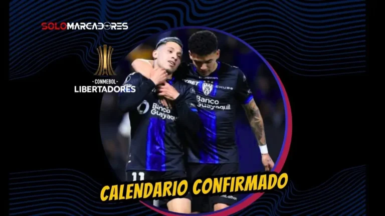 Conoce las fechas y horarios oficiales de Liga de Quito e Independiente del Valle en los cuartos copa libertadores 2026.