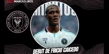 Fricio Caicedo debutó con Inter Miami en el empate 2-2 ante Columbus Crew. Revisa los detalles del estreno del zaguero ecuatoriano de 18 años.