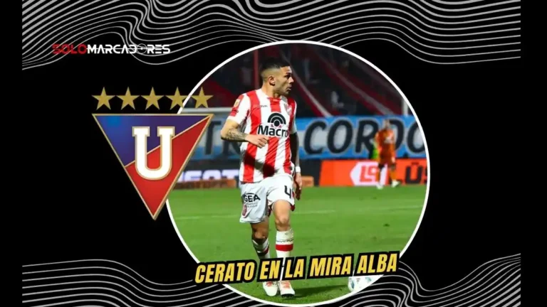 Liga de Quito presentó una oferta formal por Giuliano Cerato de Instituto. Préstamo con obligación de compra para la Libertadores.